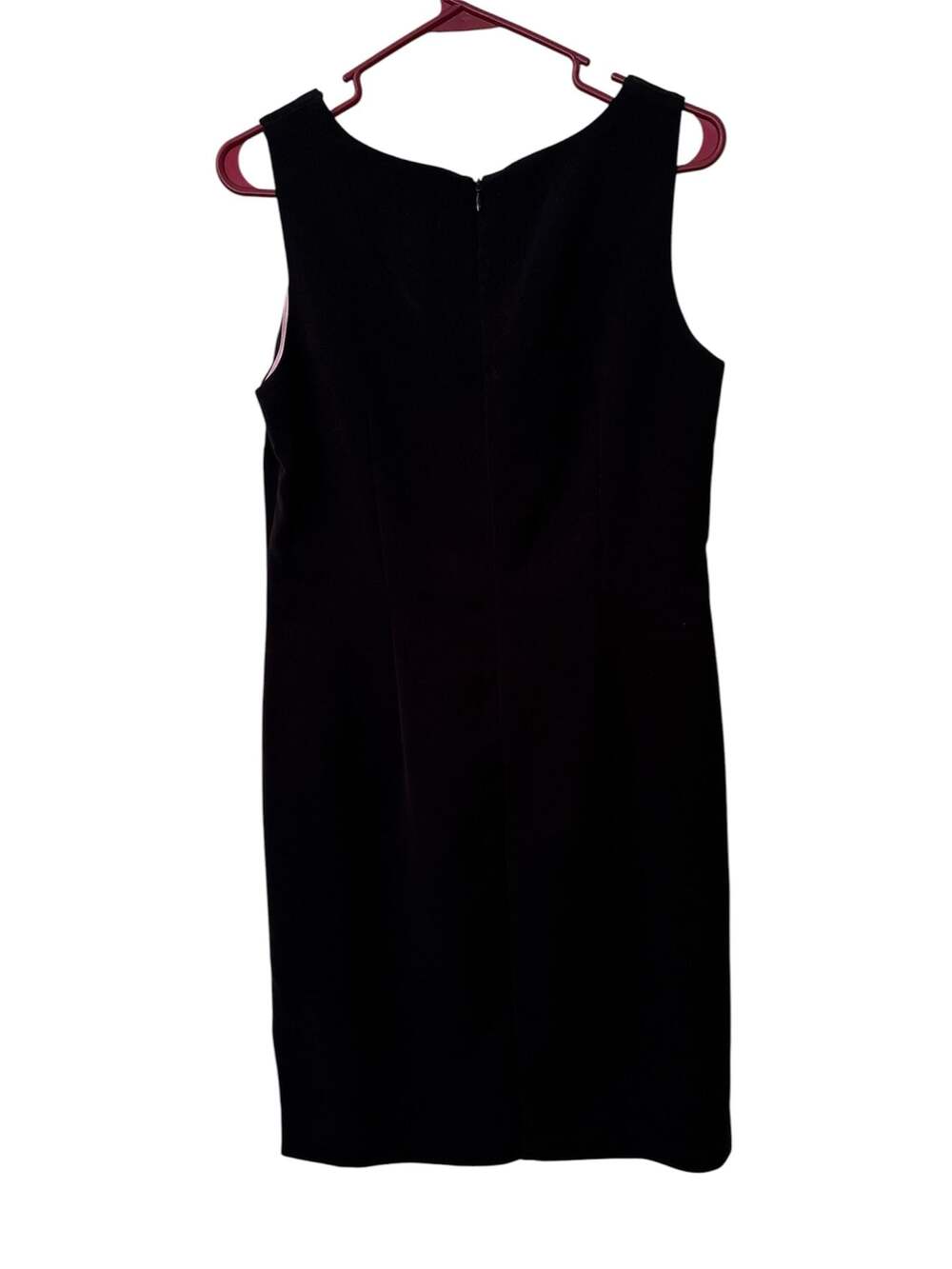 Teddi Dresses Black Sleeveless Sheath Cocktail Dress Size 10